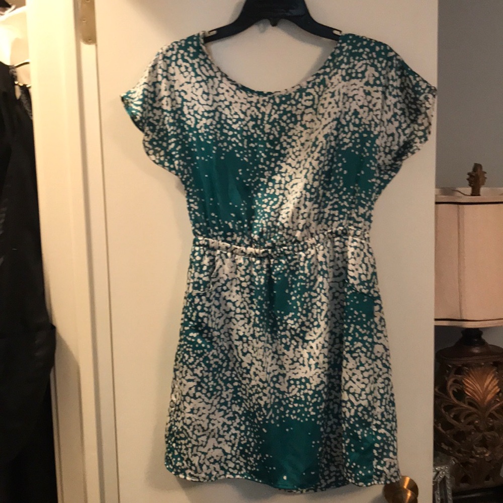 Dress with open back